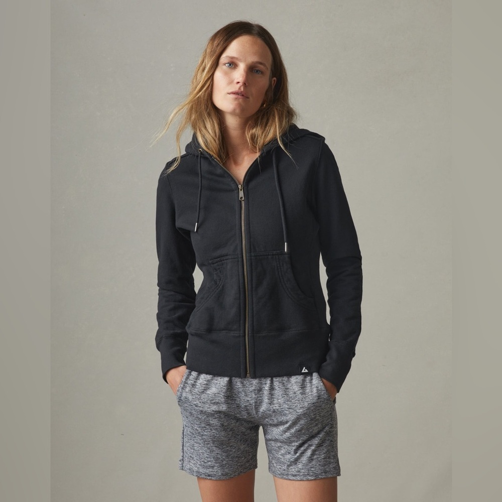 American Giant Black Zip Hoodie Jacket
